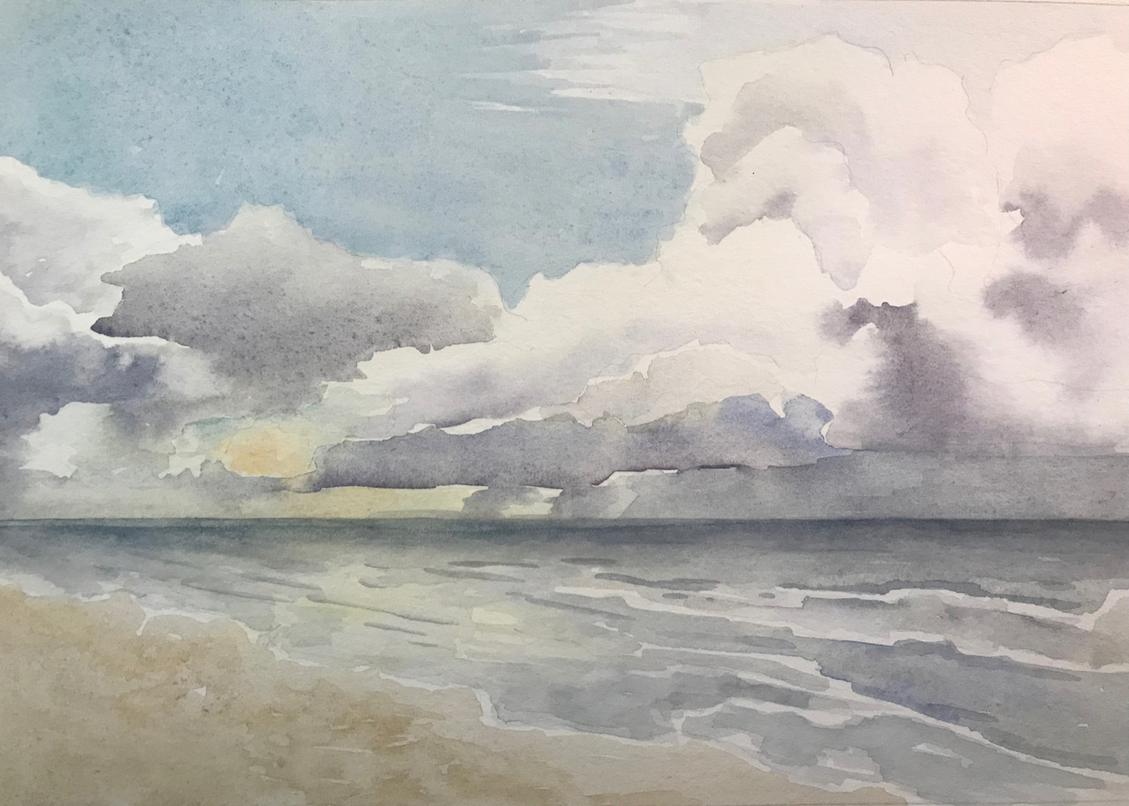 Watercolor painting