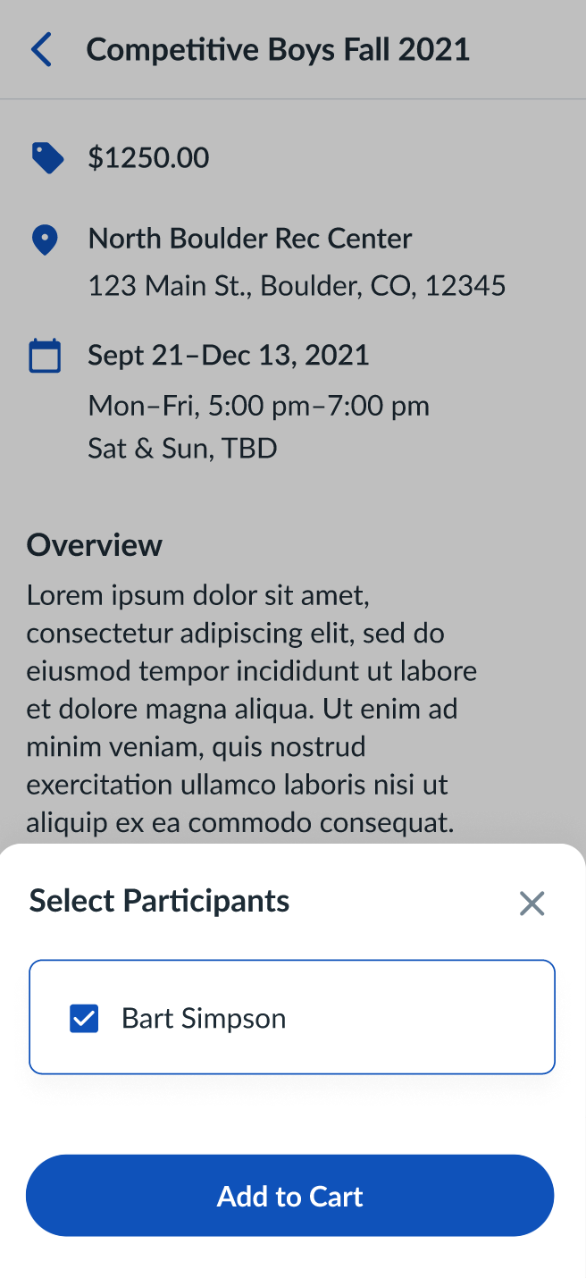 Checkout mobile screen 11