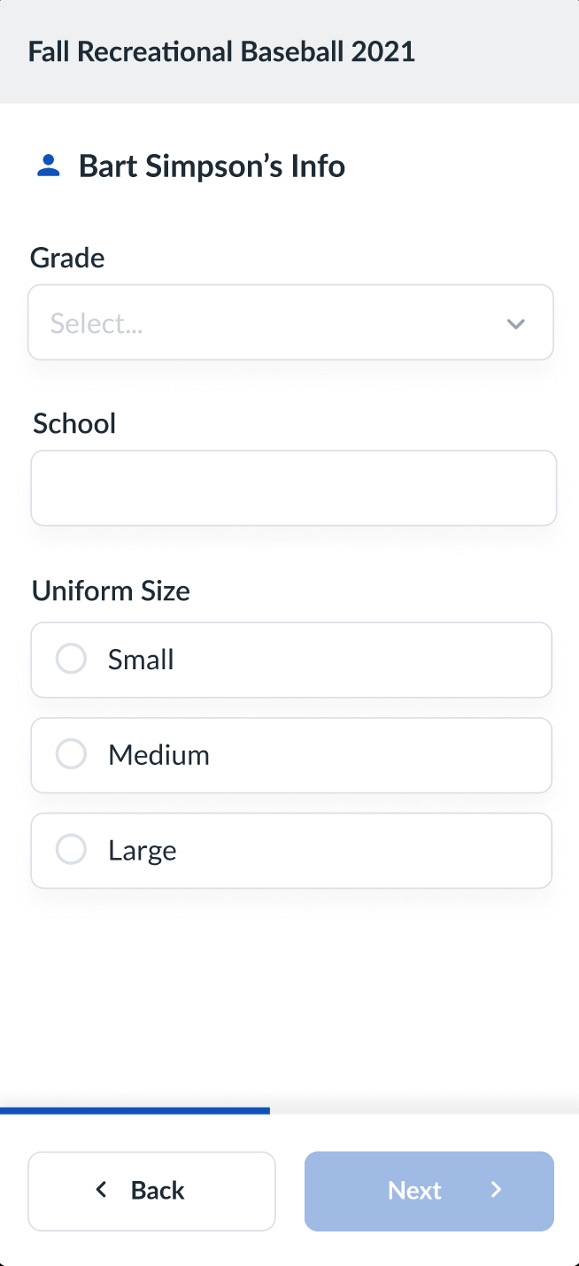 Checkout mobile screen 6