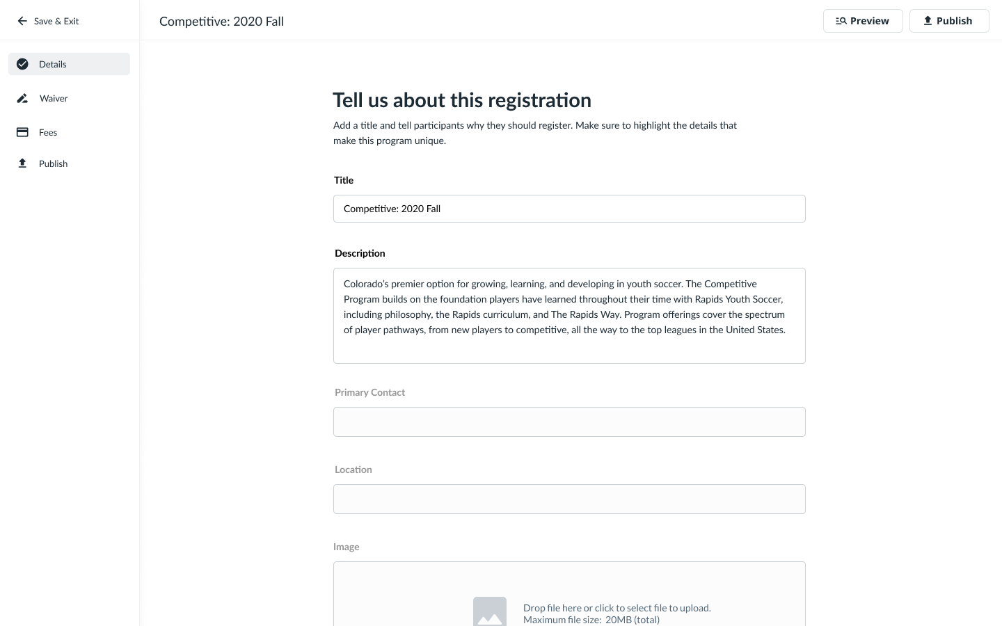Registration design 2.